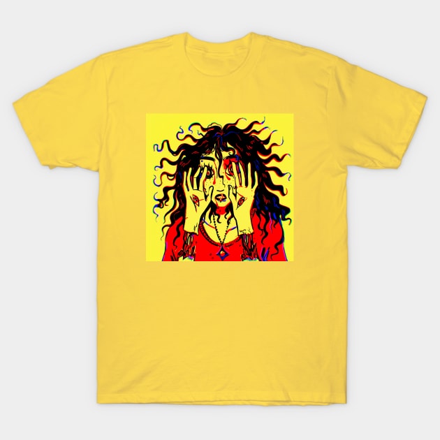 Zombie woman! T-Shirt by snowpiart